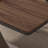 Modern Household Light Luxury Dining Table Sets 6 - Person Walnut Solid Wood Top Pedestal Dining Set-101105853