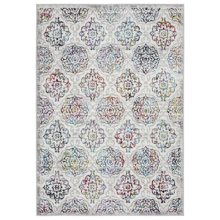 Brees Damask Indoor Rug