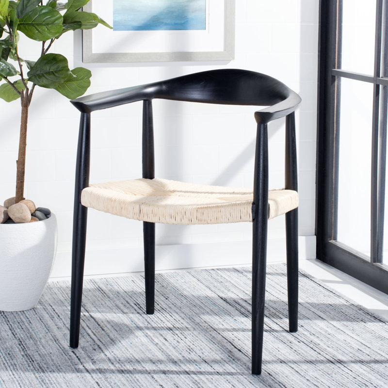 Fauteuil de 30,7 po de large Arlo, Noir