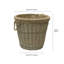 Hand Woven Wicker Laundry Basket with Handles