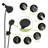 Multi Function Dual Shower Head - Shower System With 4.7" Rain Showerhead, 7-Function Hand Shower-114230310