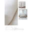 Lit moelleux moderne en bois d'agneau minimaliste