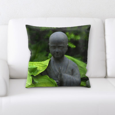 Housse et insert de coussin carré Statue