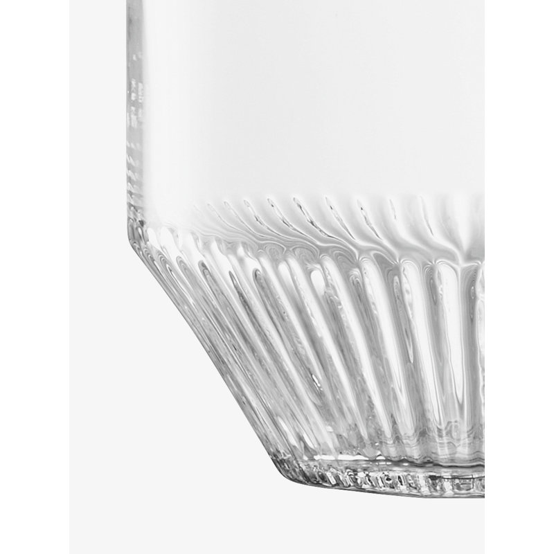 Rotunda Handmade Glass Table Vase, Clear