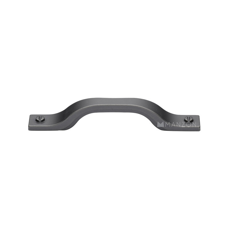 Bureau Cabinet 5 1/16" Center to Center Arch Pull, Old Iron