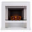 Lirrington Stainless Steel Fireplace