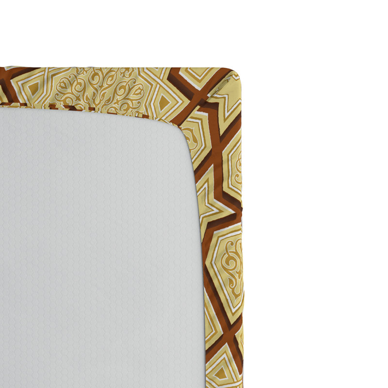 Drap-housse géométrique antique, Drap-housse simple TG