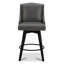 Tabouret de comptoir pivotant 26 po Annelotte-361965101