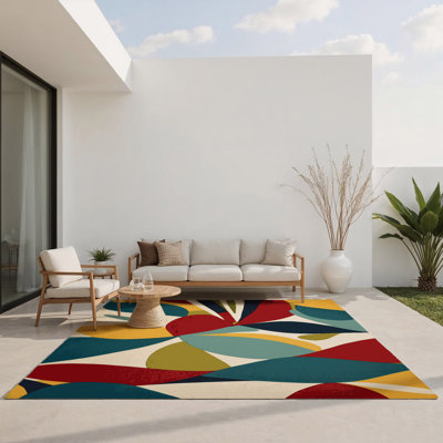 Lively Slide Indoor And Outdoor Area Rug