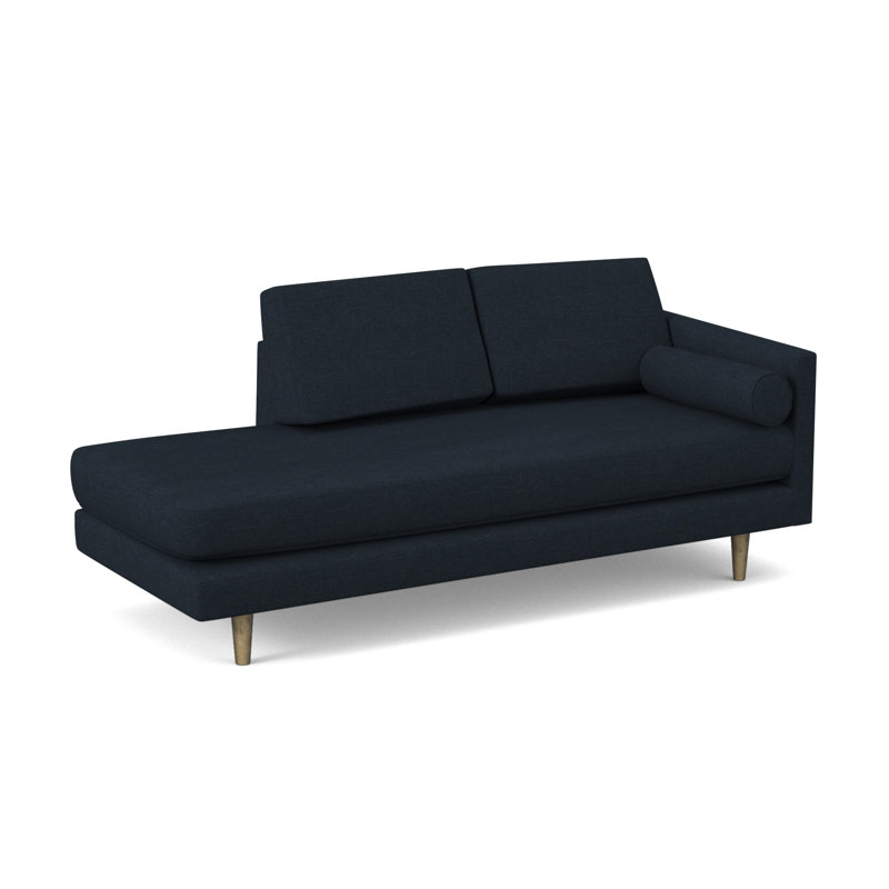 Marilyn 76" Chaise Lounge, Antic Navy Performance Twill