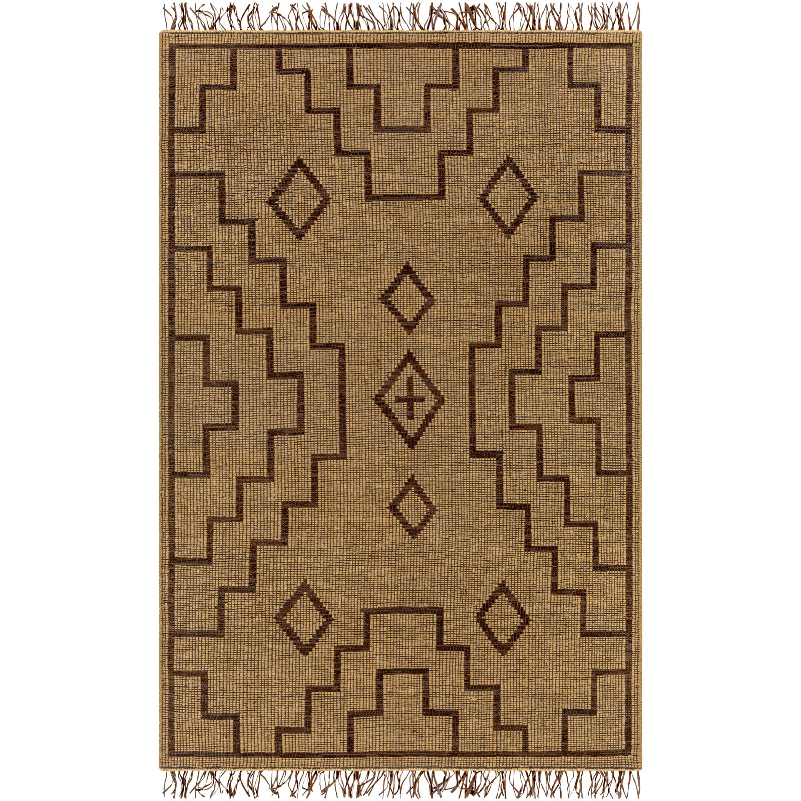 Alfi Hand-Woven Jute Rug, Rectangle 10' x 14'