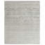 Kingsley Silk Geometric Area Rug in Silver-1628853653