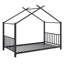 Lit plateforme en métal-713288650