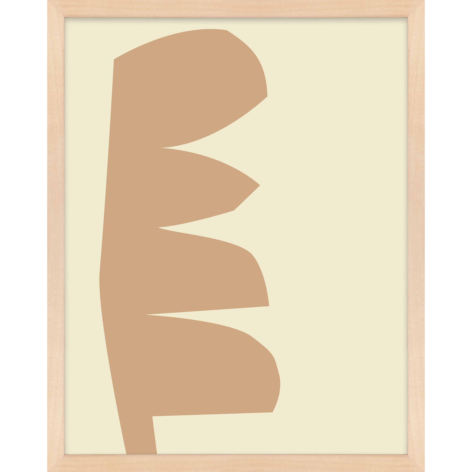 Component 2 by Michael Kempen, Maple Framed, 50"H x 40"W x 1.25"D