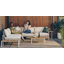 101.5'' Wide Outdoor Reversible Patio Sectional with Sunbrella Cushions-262939990