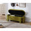 Banc de rangement rembourré en polyester Lalanya-1343808397