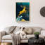 Fleurs - ensemble d'impressions sur toile flottante-1013885922