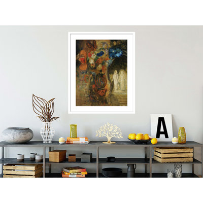 Apparition by Odilon Redon -Framed Giclee Print
