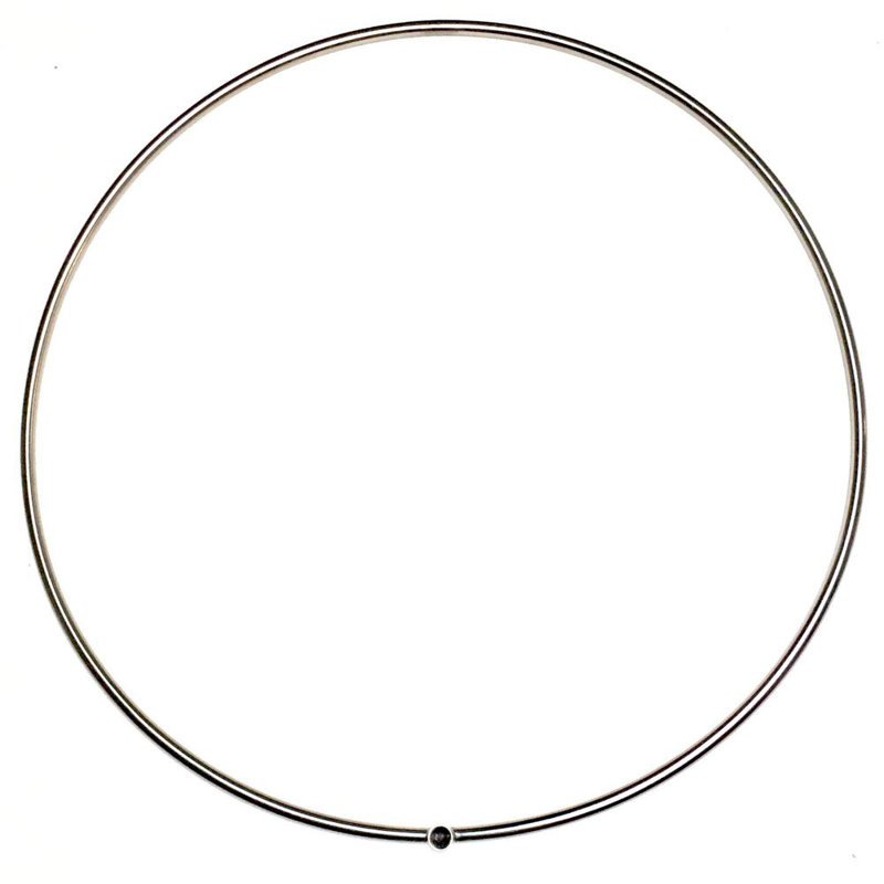 EasyFirePits Lifetime Warranted Marine Grade 316 Stainless Steel XL 2pc Single Ring Fire Pit Burner, 50" H x 2" W x 2" D