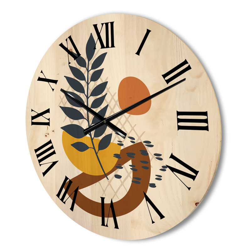 Horloge murale élémentaire, Moyen