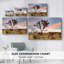 Joshua Tree Sunrise - Toile tendue avec châssis tendue, prête à être accrochée-904102655-904102652