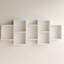 Wallaston 7 Piece Cube Shelf with Hooks-37944434