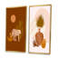 «Tropical Boho Wildlife Decor III», ensemble de 2 impressions-671058295-671058281