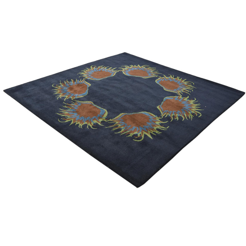 Tapis bleu marine 8 pi Pineland