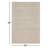 Handwoven Wool Beige Area Rug-61241218