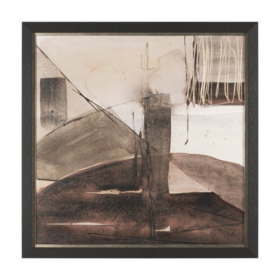 «Oswald Constructs By Studio», œuvre d'art encadrée texturée embellie à la main