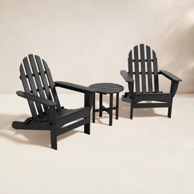 POLYWOOD Vineyard 3-Piece Adirondack Set