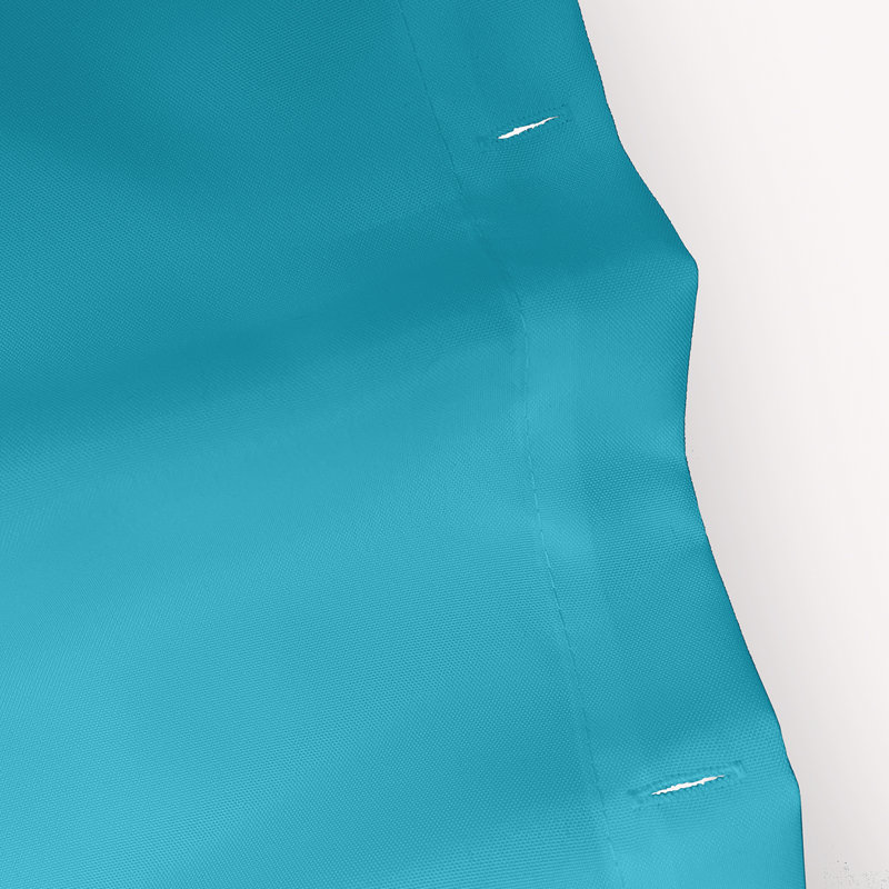 Rideau de douche simple Ke Wilson, Turquoise