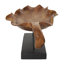 Sculpture marbrée en bois de teck Margarette