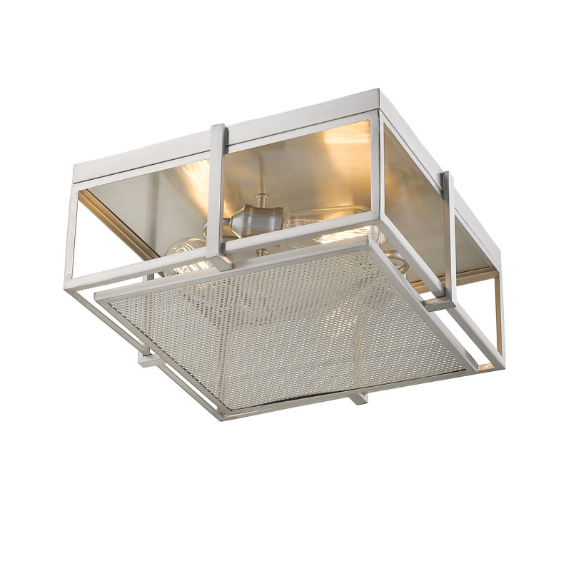 Vigue Flush Mount, Brushed Nickel