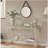  Barina Modern Style Fancy Glass And Metal Console Tables For Entrance Elegant Design, Sturdy Construction, And Functional Storage-883332596