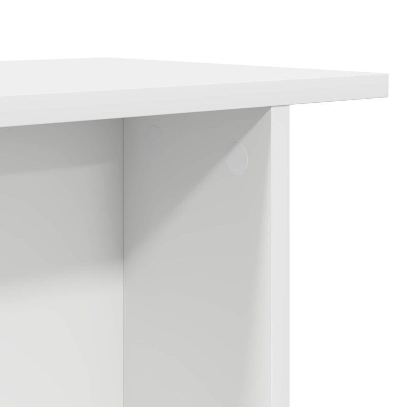 Coffee Table with Storage, 49cm H x 40cm L x 30cm W, White