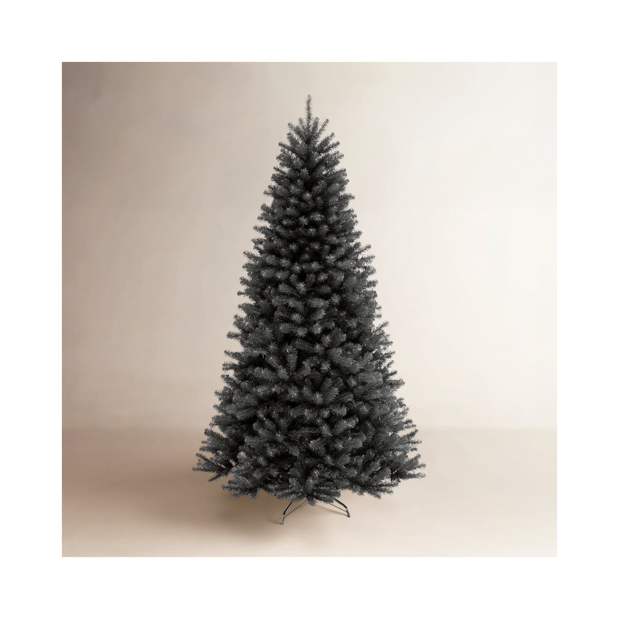 North Valley Black Spruce Halloween Tree, 7.5' H