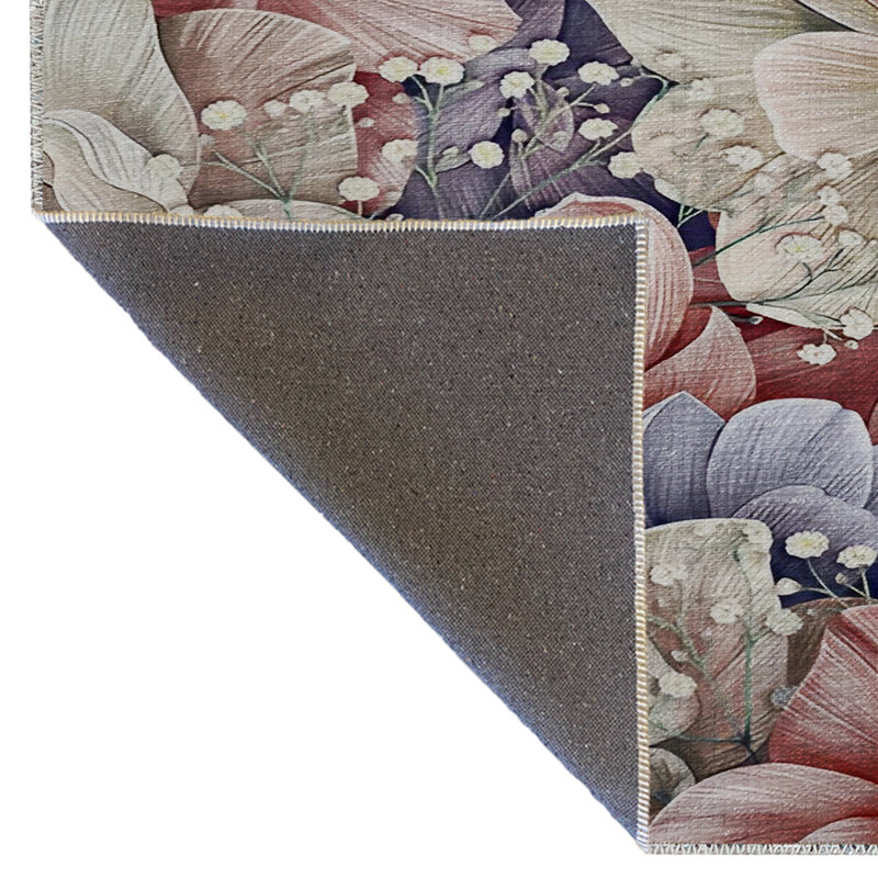 Tapis multicolore Mira, Tapis de couloir 3 pi 3,37 po x 6 pi 6,74 po