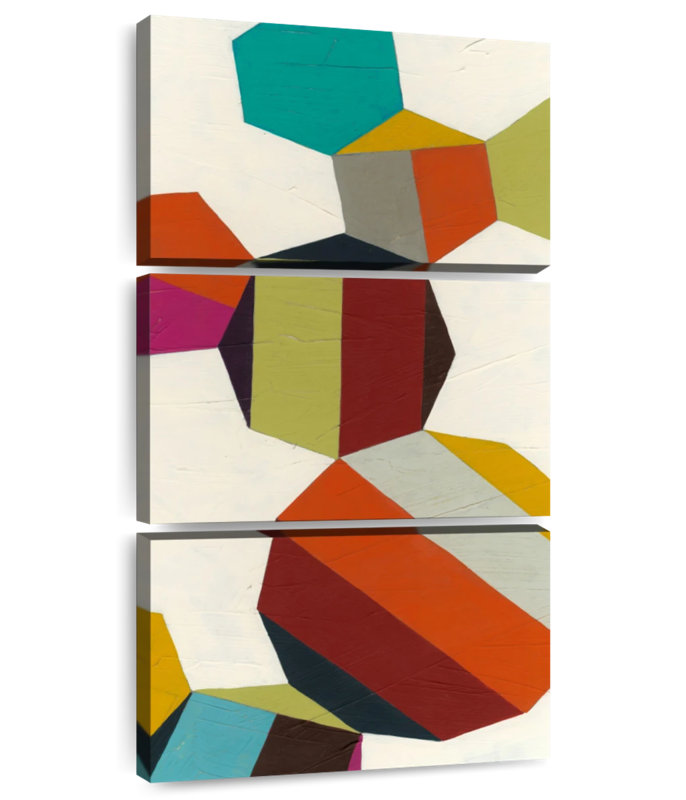 Poly-Rhythmic III, 27" H x 12" W
