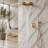 20" Luxury Complete Rainfal Shower System