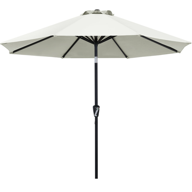 Parasol Cutts Market, Beige clair, 9'