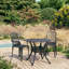 Ensemble bistro en aluminium Minda-1169683381