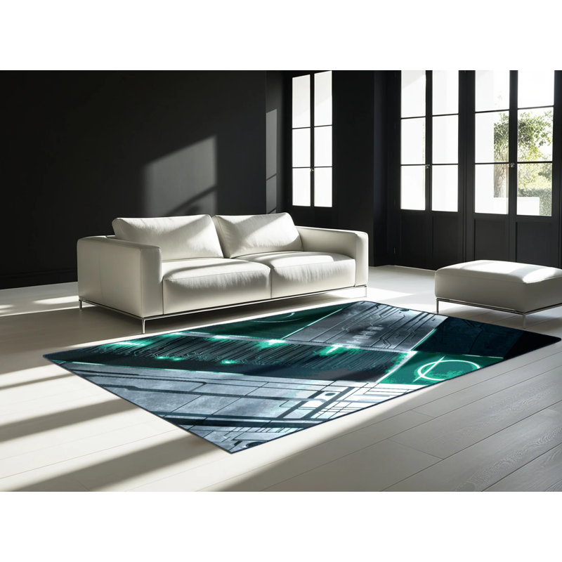 Solar Echo Rug, Square 8'