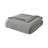 Microfleece Grey Grid Pattern All Season Full/Queen Blanket-100946568-100946570