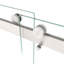 Porte de douche à dérivation, porte coulissante, avec verre trempé 5/16 po 6074-113931034