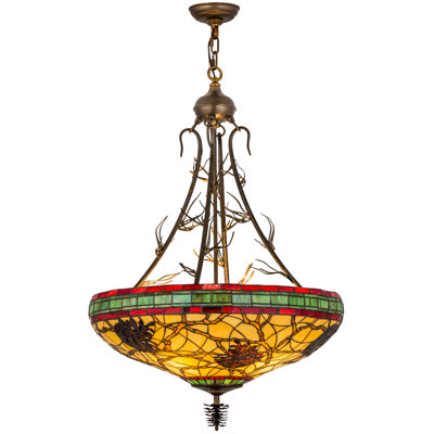 Rustic Lodge 4 - Light Unique/Statement Pendant