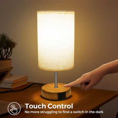 Aatif Metal USB Table Lamp