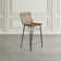 Abington Five-piece Counter Height Rattan And Solid Wood Dining Set