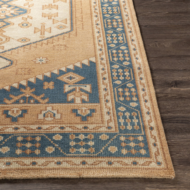 Wool Southwestern Area Rug, Rectangle 8' x 10'