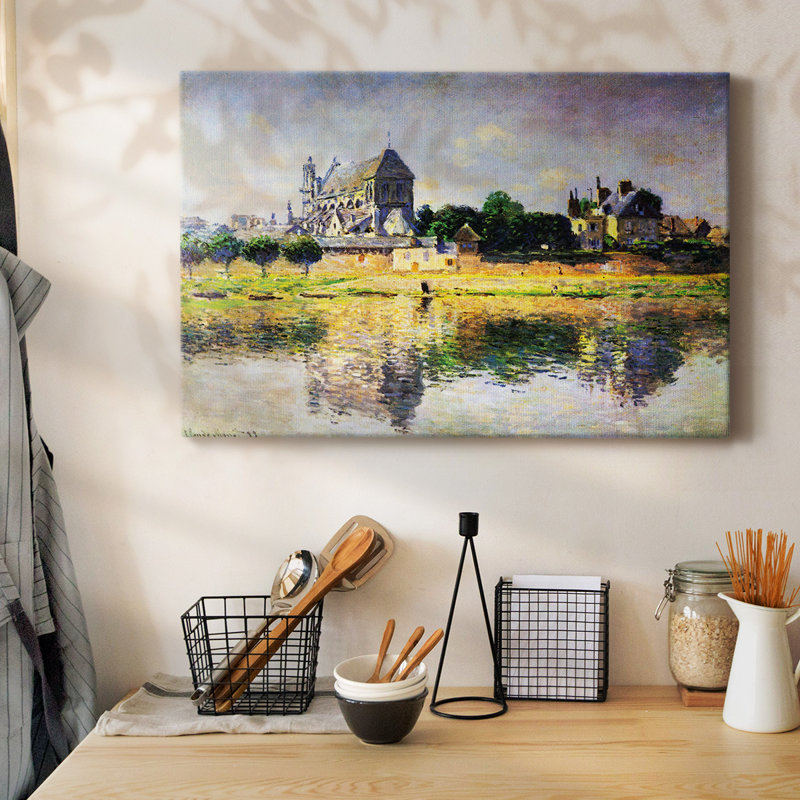 Monet - Toile tendue avec châssis, H 8 po x l 12 po